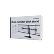 GEMBIRD DUAL MONITOR DESK STAND (RTS) 13'-32' MAX VESA 100x100