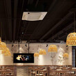 VenCore - Bamboo Light - Κρεμαστό Μονόφωτο E27 Boho Μπαμπού Φυσικό Πλέγμα - Μ35 x Π35 x Υ22cm