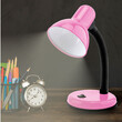VenCore - Flexi Desk Pink - Επιτραπέζιο Μονόφωτο E27 Μοντέρνο Μέταλλο Ροζ Καμπάνα - Μ12 x Π12 x Υ32cm