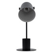 VenCore - Focus Desk Black - Επιτραπέζιο Μονόφωτο E27 Μοντέρνο Μέταλλο Μαύρο Καμπάνα - Μ12 x Π15 x Υ38cm