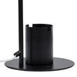 VenCore - Focus Desk Black - Επιτραπέζιο Μονόφωτο E27 Μοντέρνο Μέταλλο Μαύρο Καμπάνα - Μ12 x Π15 x Υ38cm