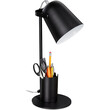VenCore - Focus Desk Black - Επιτραπέζιο Μονόφωτο E27 Μοντέρνο Μέταλλο Μαύρο Καμπάνα - Μ12 x Π15 x Υ38cm