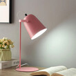 VenCore - Focus Desk Pink - Επιτραπέζιο Μονόφωτο E27 Μοντέρνο Μέταλλο Ροζ Καμπάνα - Μ12 x Π15 x Υ38cm