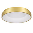 VenCore - Gold Aura - Πλαφονιέρα Μονόφωτο LED 75W Μοντέρνο Χρυσό Minimal 3 Αποχρώσεις - Μ45 x Π45 x Υ8.5cm