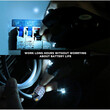 VenCore - HandyLight Pro - Γάντι με LED Φακό Εργασίας Αριστερό Μαύρο Αδιάβροχο Ψυχρό Λευκό 6000K