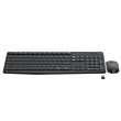 Logitech - Logitech MK235 - Ασύρματο Σετ Πληκτρολόγιο & Ποντίκι USB - Αγγλικό US - Μαύρο