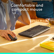 Logitech - Logitech MK295 - Ασύρματο Σετ Πληκτρολόγιο & Ποντίκι USB - Αγγλικό US - Μαύρο
