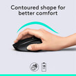 Logitech - Logitech MK345 - Ασύρματο Σετ Πληκτρολόγιο & Ποντίκι USB - Αγγλικό US - Μαύρο