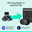 Logitech - Logitech MK345 - Ασύρματο Σετ Πληκτρολόγιο & Ποντίκι USB - Αγγλικό US - Μαύρο
