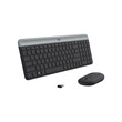 Logitech - Logitech MK470 - Ασύρματο Σετ Πληκτρολόγιο & Ποντίκι USB - Αγγλικό US - Μαύρο
