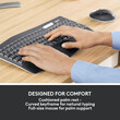 Logitech - Logitech MK850 - Ασύρματο Σετ Πληκτρολόγιο & Ποντίκι USB - Αγγλικό US - Μαύρο