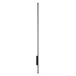 VenCore - Linear Duo Lume Wide Base – Μοντέρνο Επιτοίχιο Δίφωτο LED 18W Μαύρο Αλουμίνιο με Ρυθμιζόμενο CCT Λευκό - Ημέρας - Θερμό - Χειρισμός CCT μέσω Διακόπτη On-Off