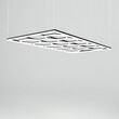 VenCore - StrataBeam - Διακοσμητικό LED Φωτιστικό Πάνελ Οροφής Πολυγωνικού Σχεδιασμού με Εσωτερικά Μοτίβα - 534W 110-240V - Μ484.0 x Π243.3 x Υ2cm - Ψυχρό Λευκό 6500K