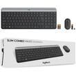 Logitech - Logitech MK470 - Ασύρματο Σετ Πληκτρολόγιο & Ποντίκι USB - Αγγλικό US - Μαύρο