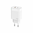 jager ΦΟΡΤΙΣΤΗΣ 45W FAST CHARGER - 1 ΘΥΡA USB - 1 ΘΥΡΕΣ TYPE C (C107)