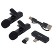 DM-33-070 . Ασύρματο μικρόφωνο πέτου USB-C Blow (2 τμχ)