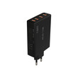 DM-76-031 . Φορτιστής με 4 θύρες USB-C PD 100W GAN BLOW μαύρος