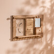 Atmosphera  Επιτοίχια θήκη κοσμημάτων "Little cottage" με Ράφι και 'Ακριστρα  203945