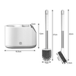 Σιλικονούχα Βούρτσα Τουαλέτας σετ WC 2 σε 1 5907451353264 Verk Group