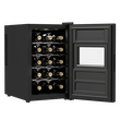 CECOTEC  Συντηρητής Κρασιών GrandSommelier 1550 CoolCrystal Bodega - Θερμοηλεκτρική Συντήρηση Κρασιών 15 Φιαλών με Ρυθμιζόμενη Θερμοκρασία και Εσωτερικό LED Φωτισμό  CEC-100135