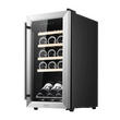 CECOTEC  Συντηρητής Κρασιών Bolero GrandSommelier 1550 Inox, Χωρητικότητα 15 Φιαλών, Ρυθμιζόμενη Θερμοκρασία 5-18ºC και Πίνακας Ελέγχου Αφής  CEC-00121