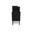 Κάδος Απορριμμάτων Push Bin 36L 48 x 38 x 54,5 cm - Ματ Μαύρο 8720604888041  Umuzi Cleaning