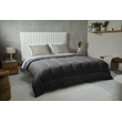 Διπλό Πάπλωμα 200 x 200 cm Ριγέ - Ανθρακί  8720604888645 SleepMed