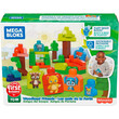 MATTEL  Σετ Ξύλινα Τουβλάκια 70 τμχ Fisher Price Mega Bloks Woodland Friends 02839992