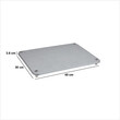 Δίσκος Κουζίνας από Διατομίτη  40 x 30 cm Γκρι 190107 5Five Simply Smart