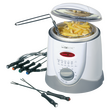 Συσκευή Fondue & Φριτέζα Λαδιού 1L 900W Λευκό/Γκρι FFR2916 Clatronic