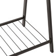 Διπλή Μεταλλική Κρεμάστρα Ρούχων 98 x 43,5 x 145 cm Μαύρο 205530 5Five Simply Smart