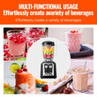 VEVOR Επαγγελματικός Μπλέντερ Πάγκου 68 oz για Smoothies & Shakes TSSBJ20L1400WO5FOV2