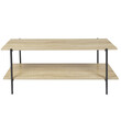 Έπιπλο Τηλεόρασης από Ξύλο & Μέταλλο 115 x 45 x 35 cm HD0183 Home Deco Factory