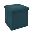 Home Deco Factory Πτυσσόμενο Κουτί Αποθήκευσης ATOME Μπλε 38 x 38 x 38 HD0504