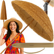 Ομπρέλα Κήπου Ψάθινη Hawaiian 170 cm – Μπεζ 25326 Gardlov