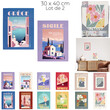 Home Deco Factory Σετ 2 Διακοσμητικών Αφισών 30 x 40 εκ. με Τυχαία Επιλογή Μοντέλου HD7469