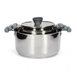 Σετ Κατσαρολών All-in-One X3 Easy Storage 17/21/25cm - Inox KC5228 Cook Concept