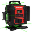 Multistore Επίπεδο laser επιπέδου πράσινο σταυροειδές laser 360° 4D 16 γραμμών H-047