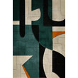 Atmosphera Πίνακας Kelton με κορνίζα 58 x 78 cm – Πράσινο 212940