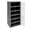 5Five Simply Smart Πλαστική Συρταριέρα Fold'N'Box 6 Θέσεων – Ανοιχτό Γκρι 205515