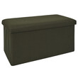 Home Deco Factory Πτυσσόμενος Αποθηκευτικός Κύβος ATOME Kaki 77 x 38 x 38 HD0470