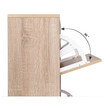 Ξύλινη Παπουτσοθήκη 60 x 24 x 120 cm Χρώματος Καφέ Ανοιχτό VASAGLE LBC03NL