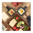 Ηλεκτρική Ψησταριά Raclette 1200 W Cecotec Grill 8400 Wood MixGrill CEC-03100
