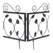 Μεταλλικός Φράχτης με 4 Πάνελ 225 x 34 cm Bakaji 02012597