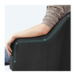 Καρέκλα Γραφείου 65 x 69 x 83-93 cm Χρώματος Μαύρο Songmics OBG019B01
