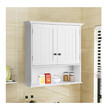 Επιτοίχιο Ντουλάπι Μπάνιου 60 x 20 x 70.5 cm Costway HW66689WH