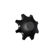 GLOBOSTAR® SPARK 60684 Μοντέρνο Φωτιστικό Τοίχου - Απλίκα LED 16W 2000lm 30° AC 220-240V Αδιάβροχο IP65 Θερμό Λευκό 2700K - CREE XPE Chip & TÜV SÜD Driver - Μαύρο Ματ - Μ25 x Π6 x Υ25cm - 5 Χρόνια Εγγύηση