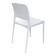 Καρέκλα Fenxy pakoworld pp σε λευκή απόχρωση 38x42x77εκ