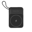 KM0913-B . Powerbank 10000mAh wireless με USB/USB-C/Lightning Mag Safe Kruger&Matz μαύρο