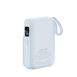 KM0913-BL . Powerbank 10000mAh wireless με USB/USB-C/Lightning Mag Safe Kruger&Matz γαλάζιο